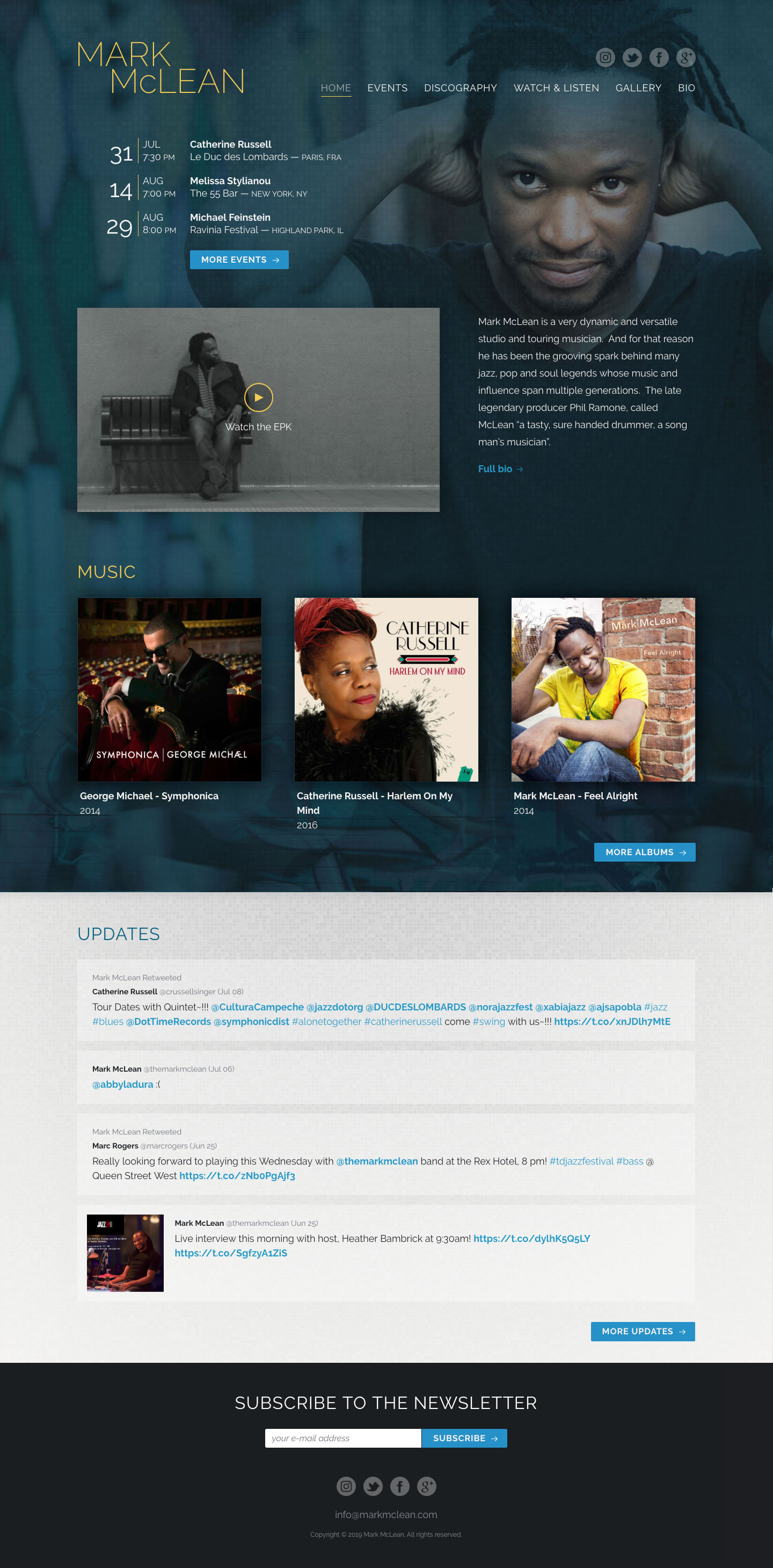 Home Page (Large Screen)